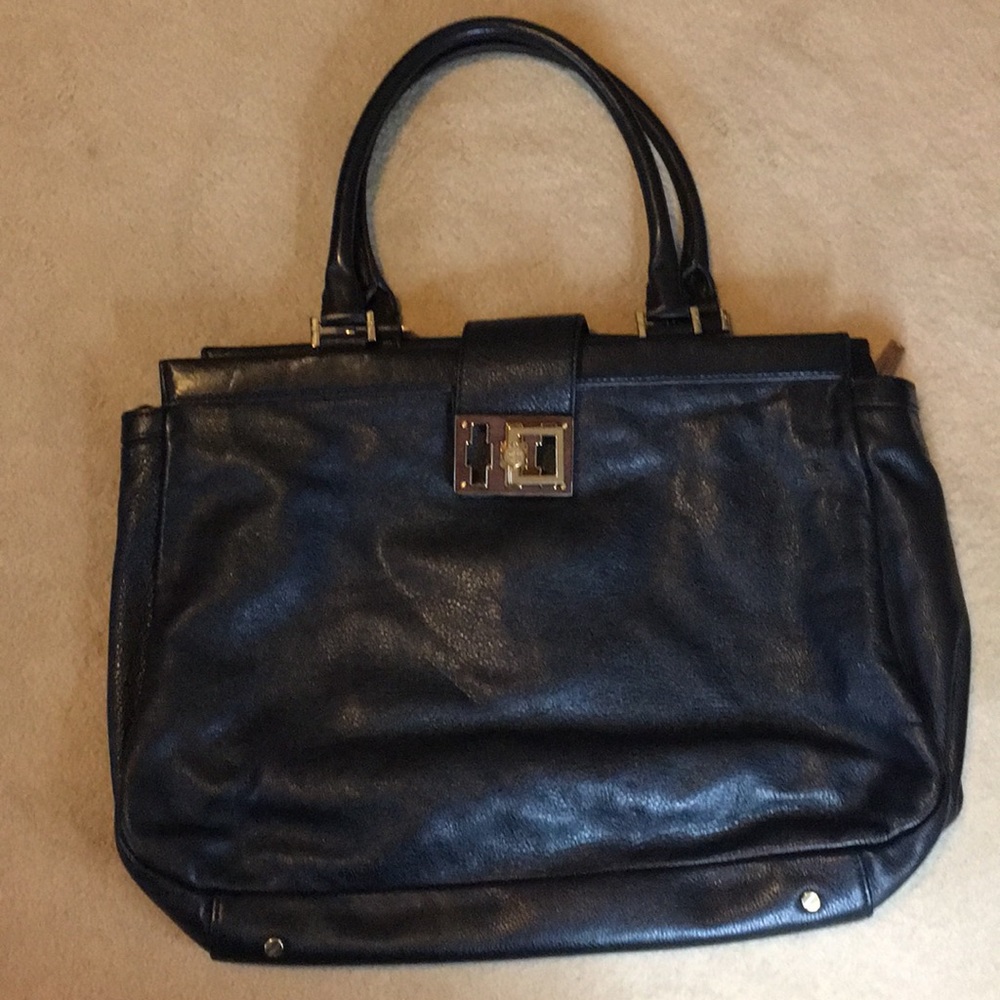 Tory Burch Black Leather Bag